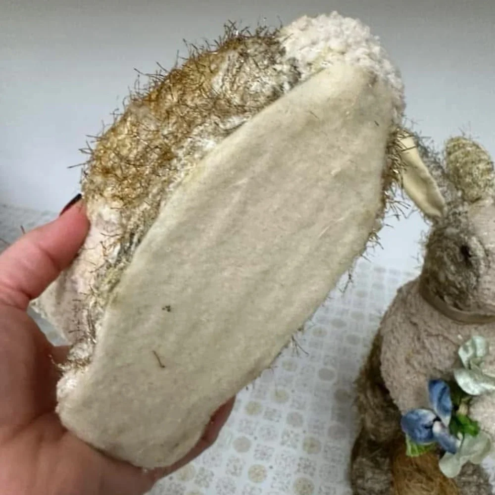 Vintage Bunny Decor Pair - Picture 6 of 6